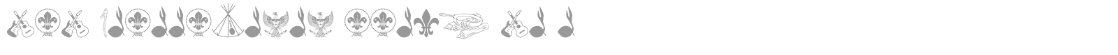 FTF Indonesiana Scout vl.1 font preview